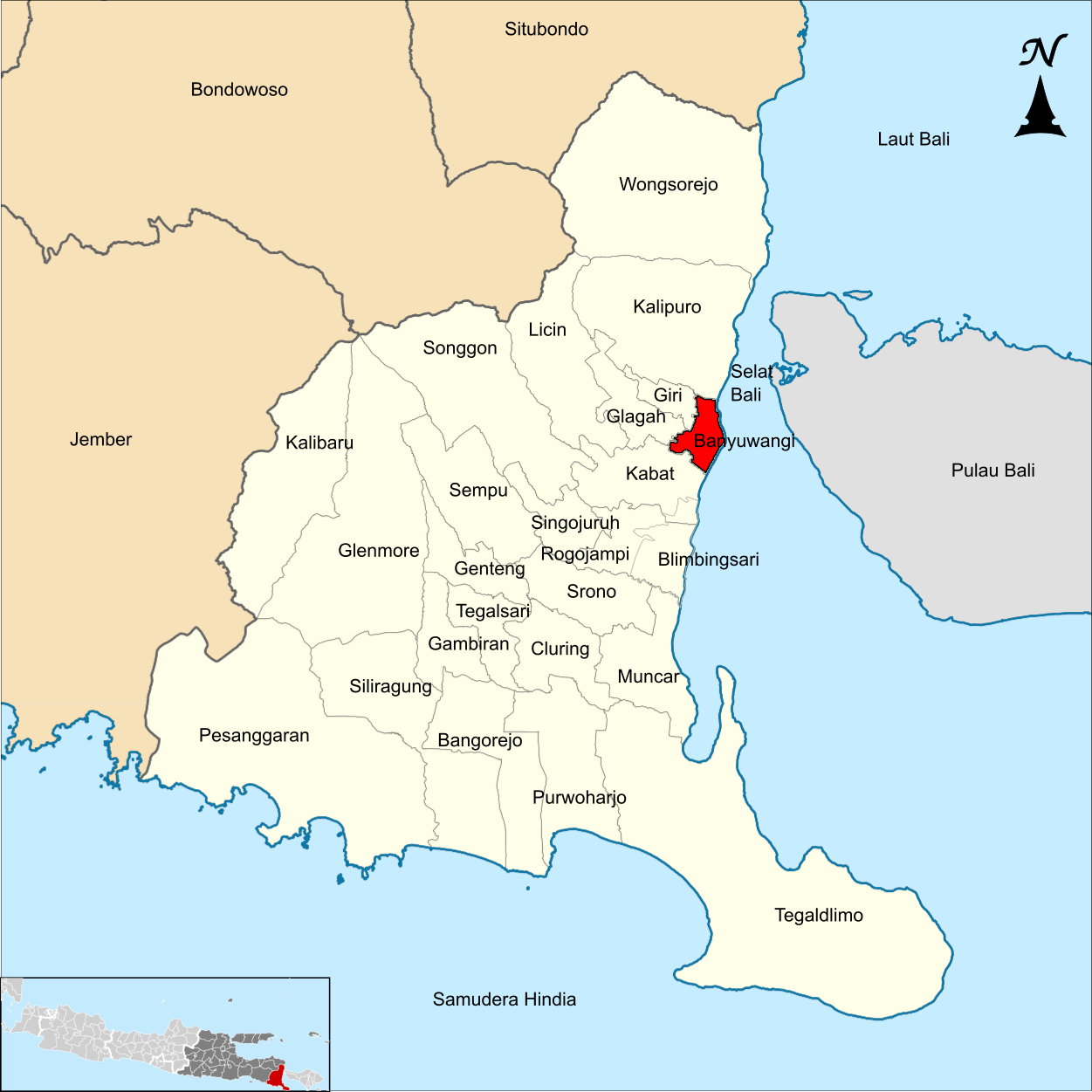 Lokasi Sewa Mobil di Banyuwangi